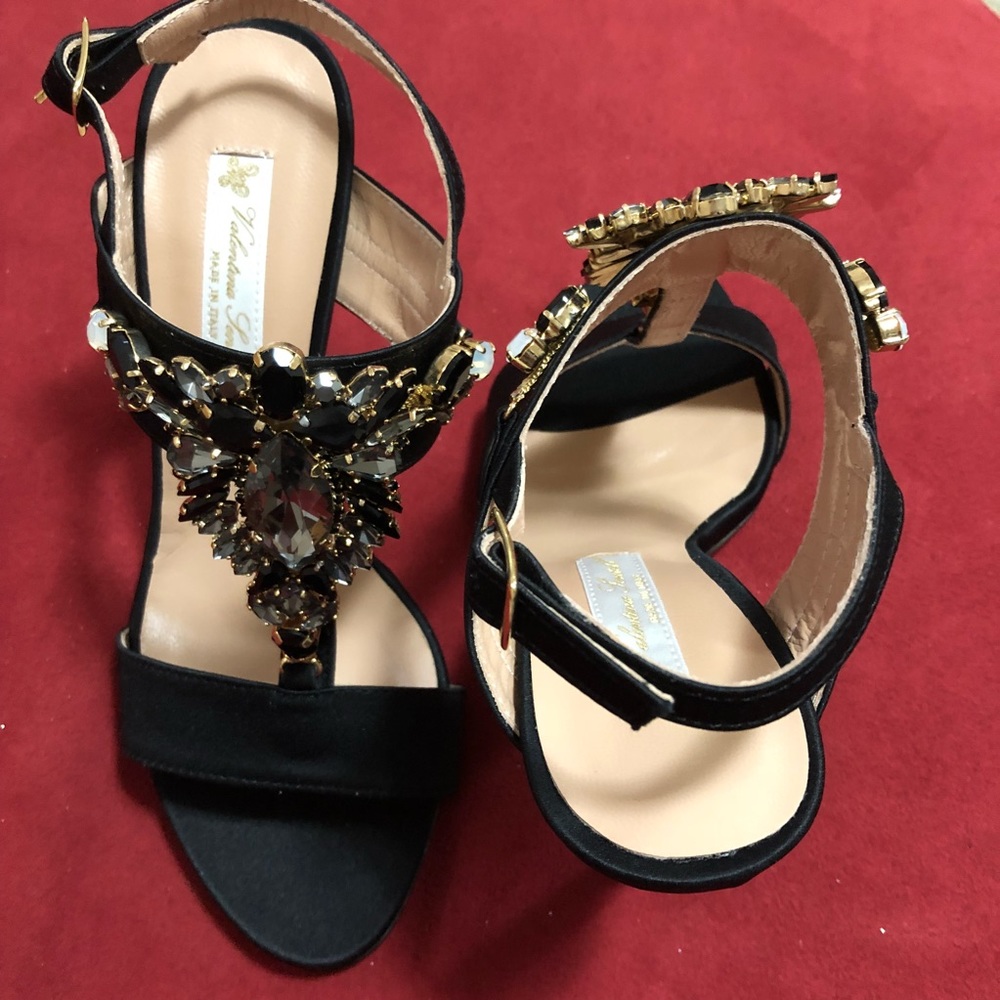 Valentina Sentell Swarovski Crystal Heels - Picture 8 of 11